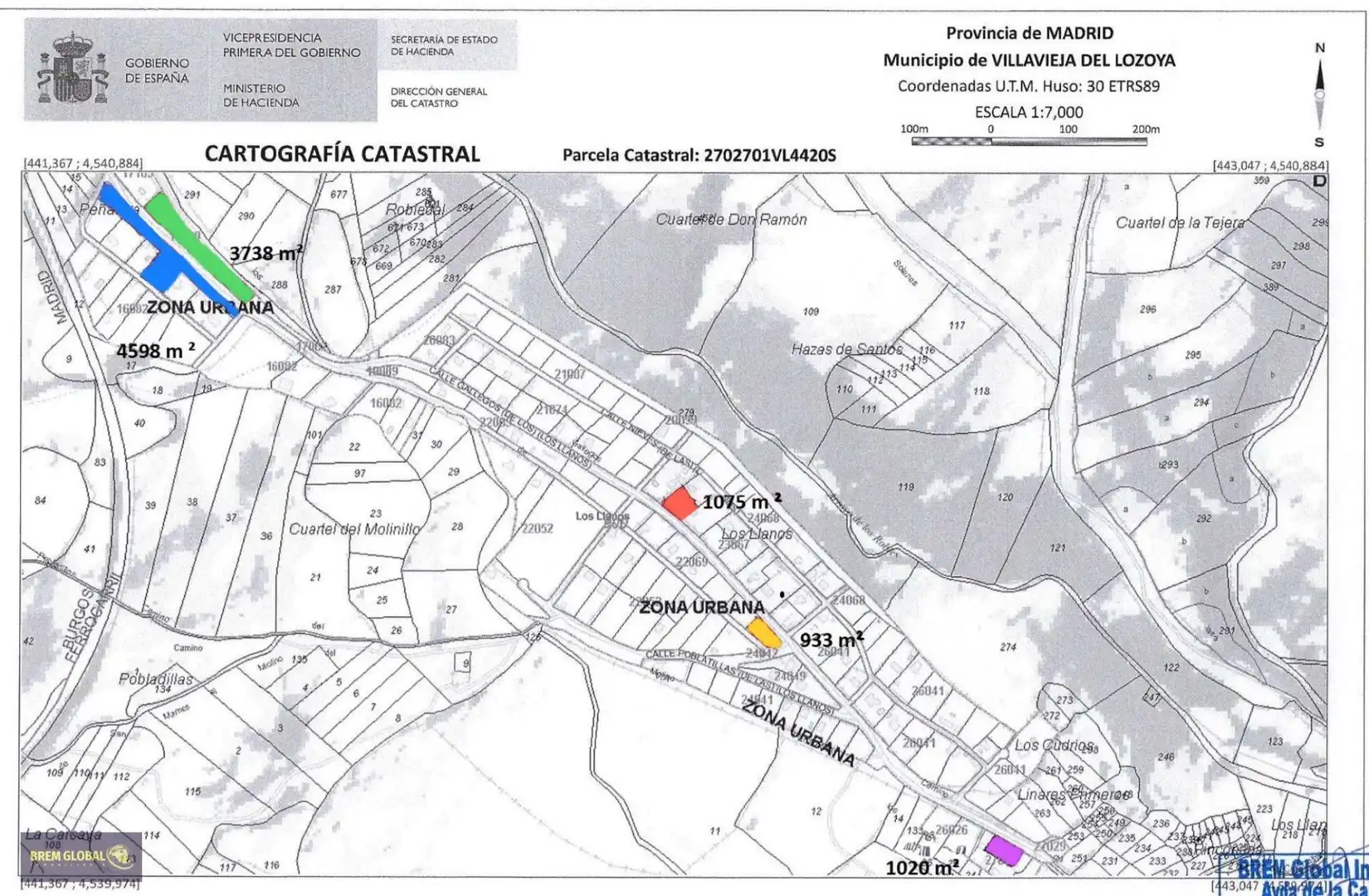Residencial en venta en Villavieja del Lozoya