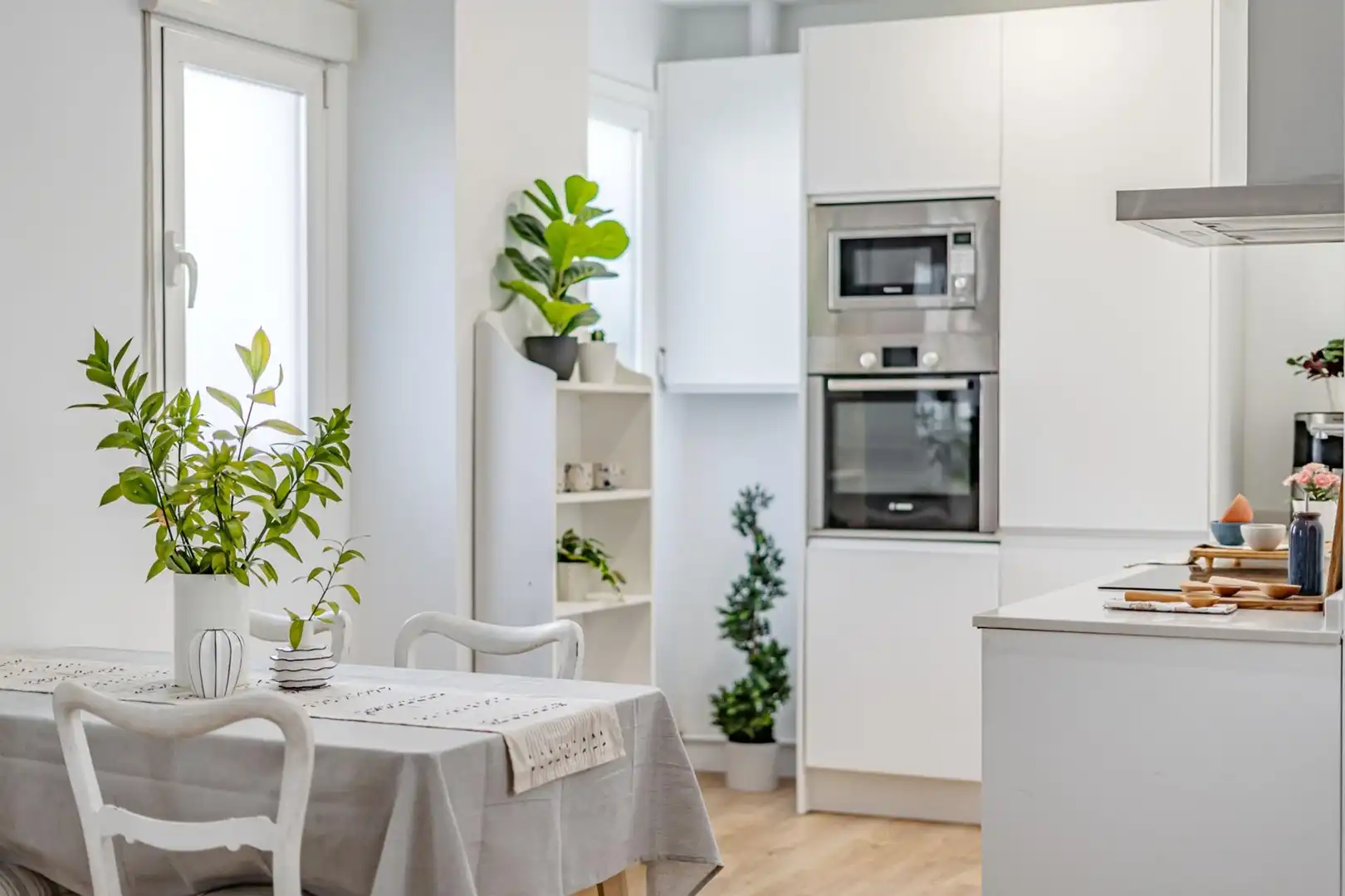 Kitchen of Flat for sale in Madrid  with Heating