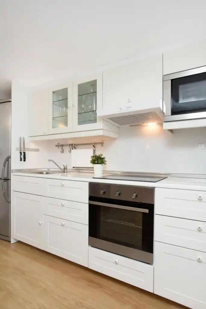 Cocina de Casa o chalet en venta en La Nucia con Aire acondicionado, Jardín privado y Piscina