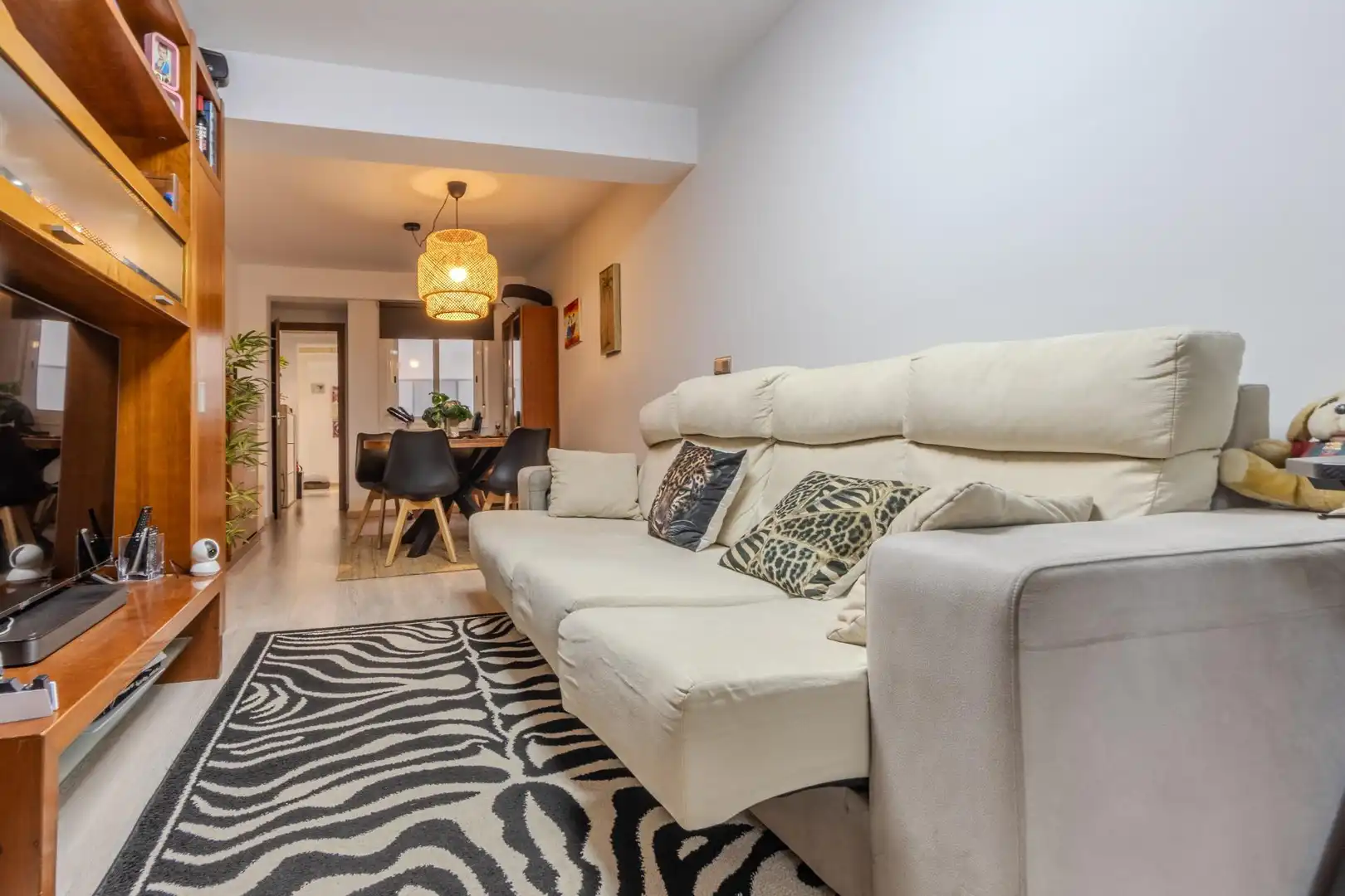 Sala de estar de Piso en venta en Reus con Calefacción, Parquet y Balcón