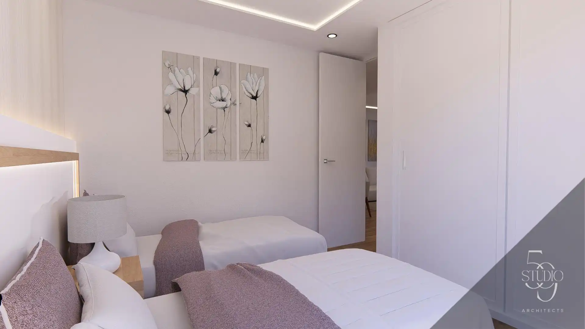 Habitación de Apartamento en venta en Fuengirola con Aire acondicionado, Calefacción y Balcón