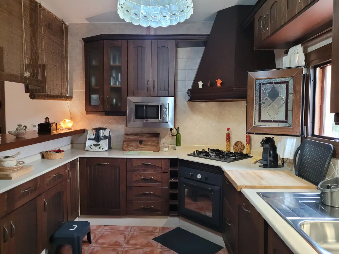 Kitchen of Detached homes for sale in Mojácar  with Air Conditioner, Heating and Private garden