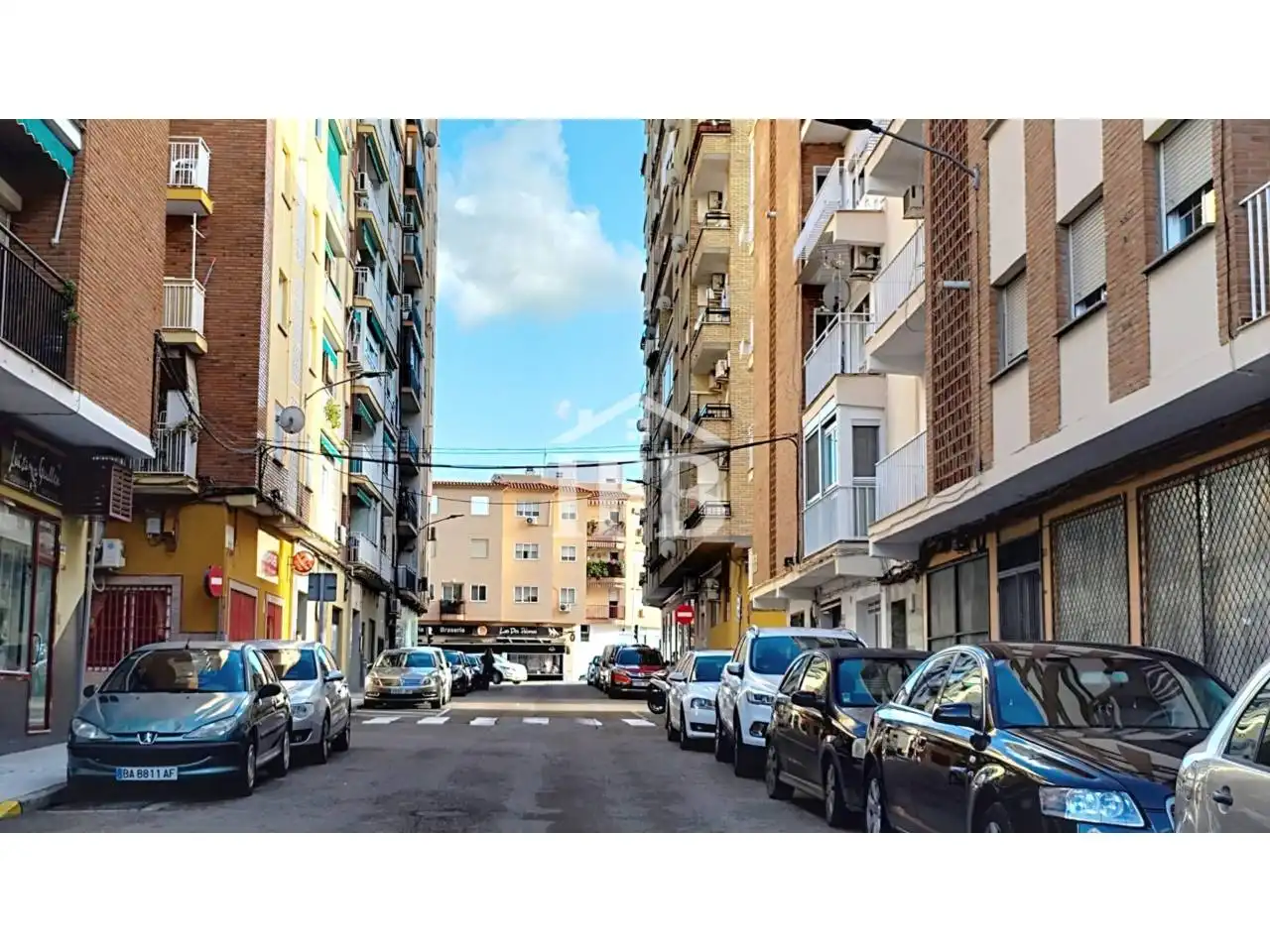 Vista exterior de Pis de lloguer en Badajoz amb Aire condicionat, Calefacció i Moblat