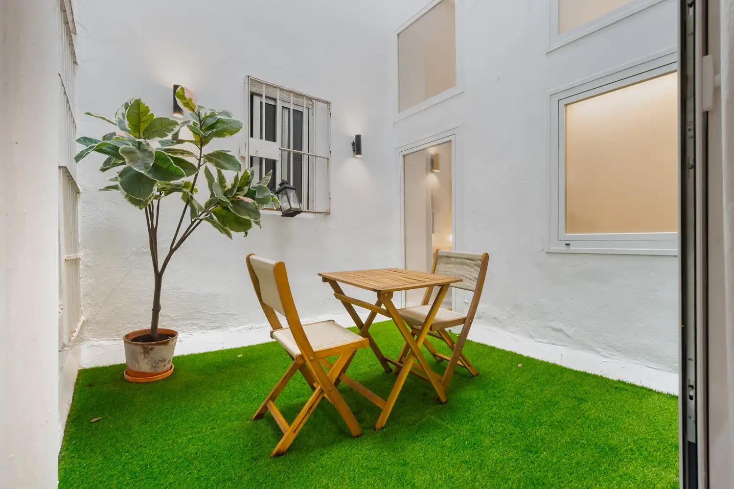Terraza de Apartamento en venta en Sevilla con Aire acondicionado, Calefacción y Amueblado