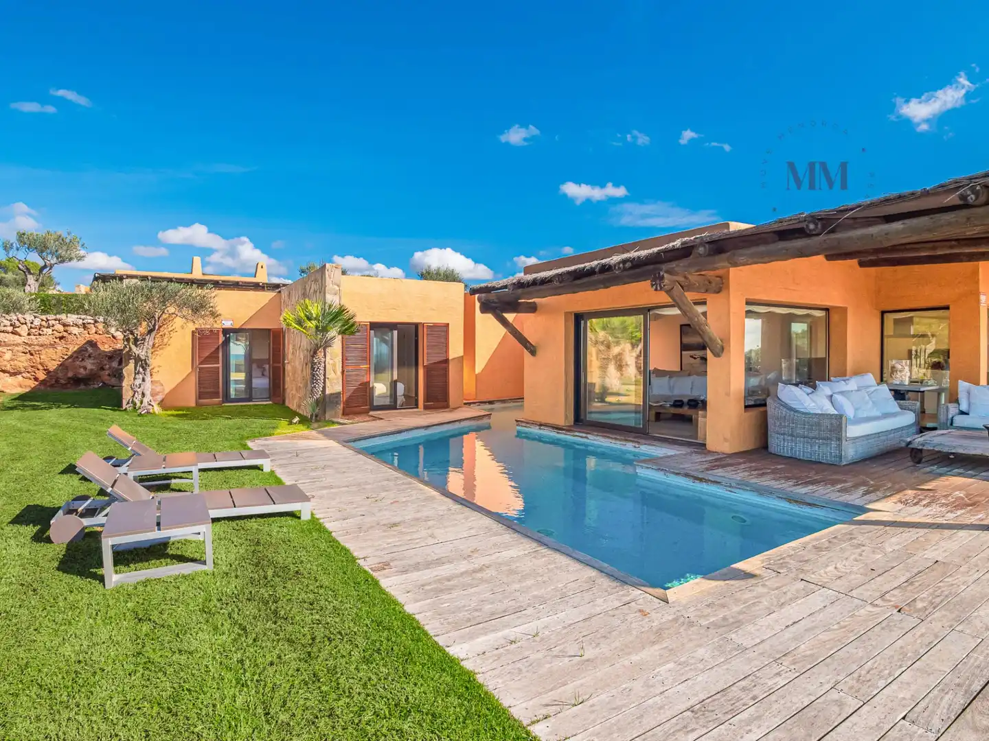 Jardín de Casa o chalet en venta en Sant Lluís con Aire acondicionado, Calefacción y Jardín privado