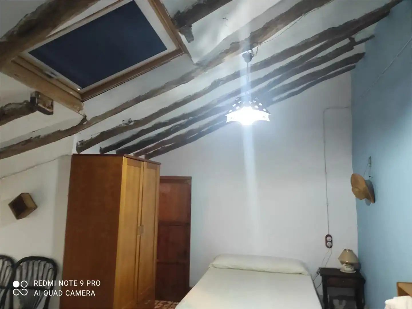 Schlafzimmer von Maisonette zur Miete in Férez mit Klimaanlage und Balkon