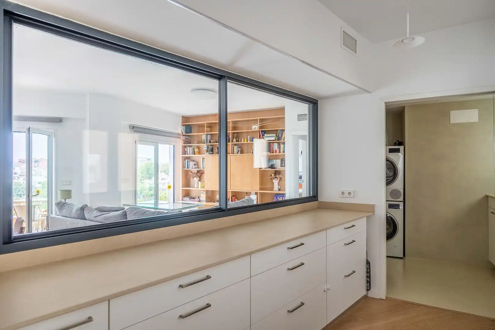 Kitchen of Flat for sale in Sevilla  with Air Conditioner, Heating and Private garden