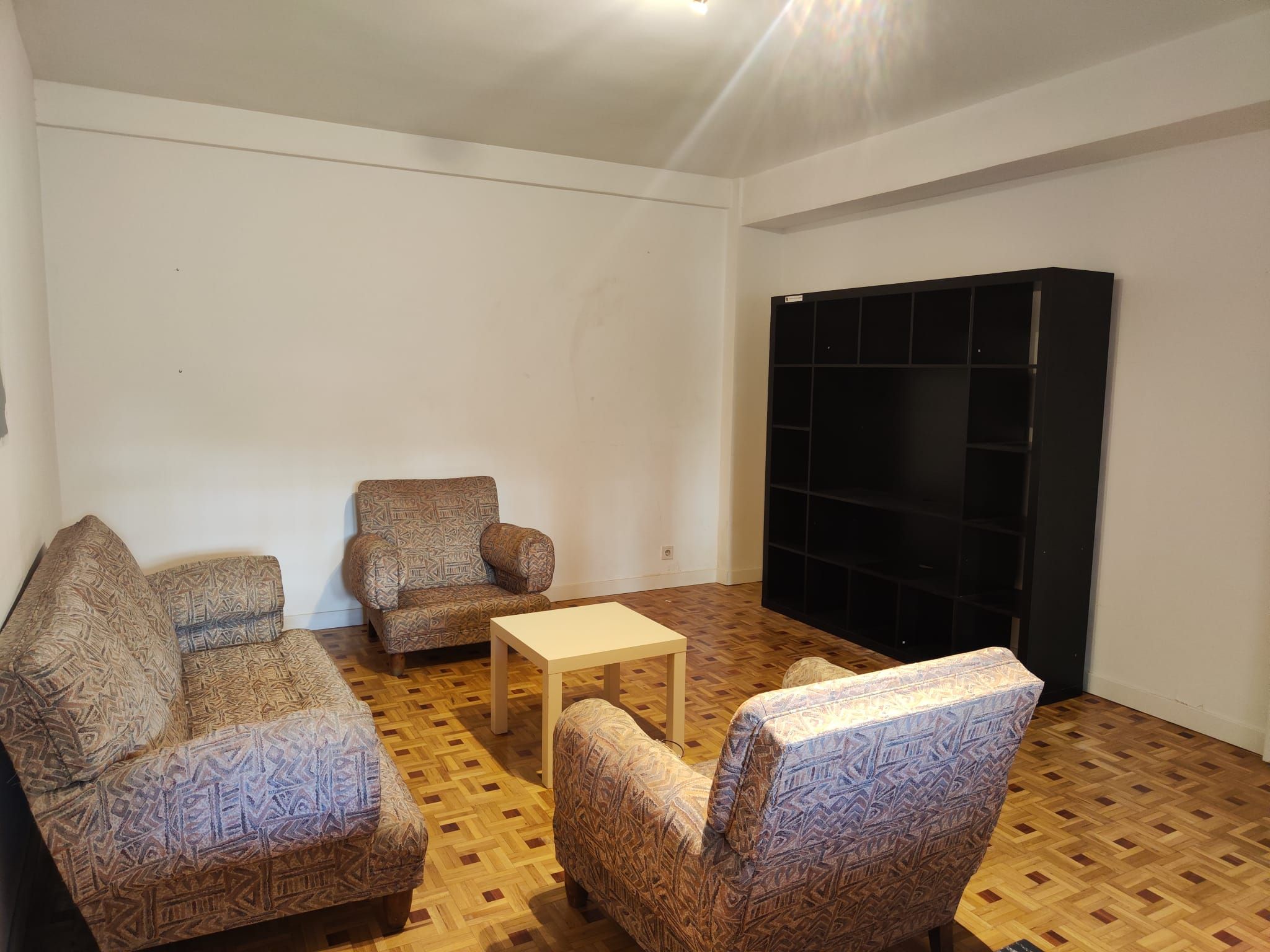 Living room of Flat to rent in  Madrid Capital  with Air Conditioner, Heating and Terrace