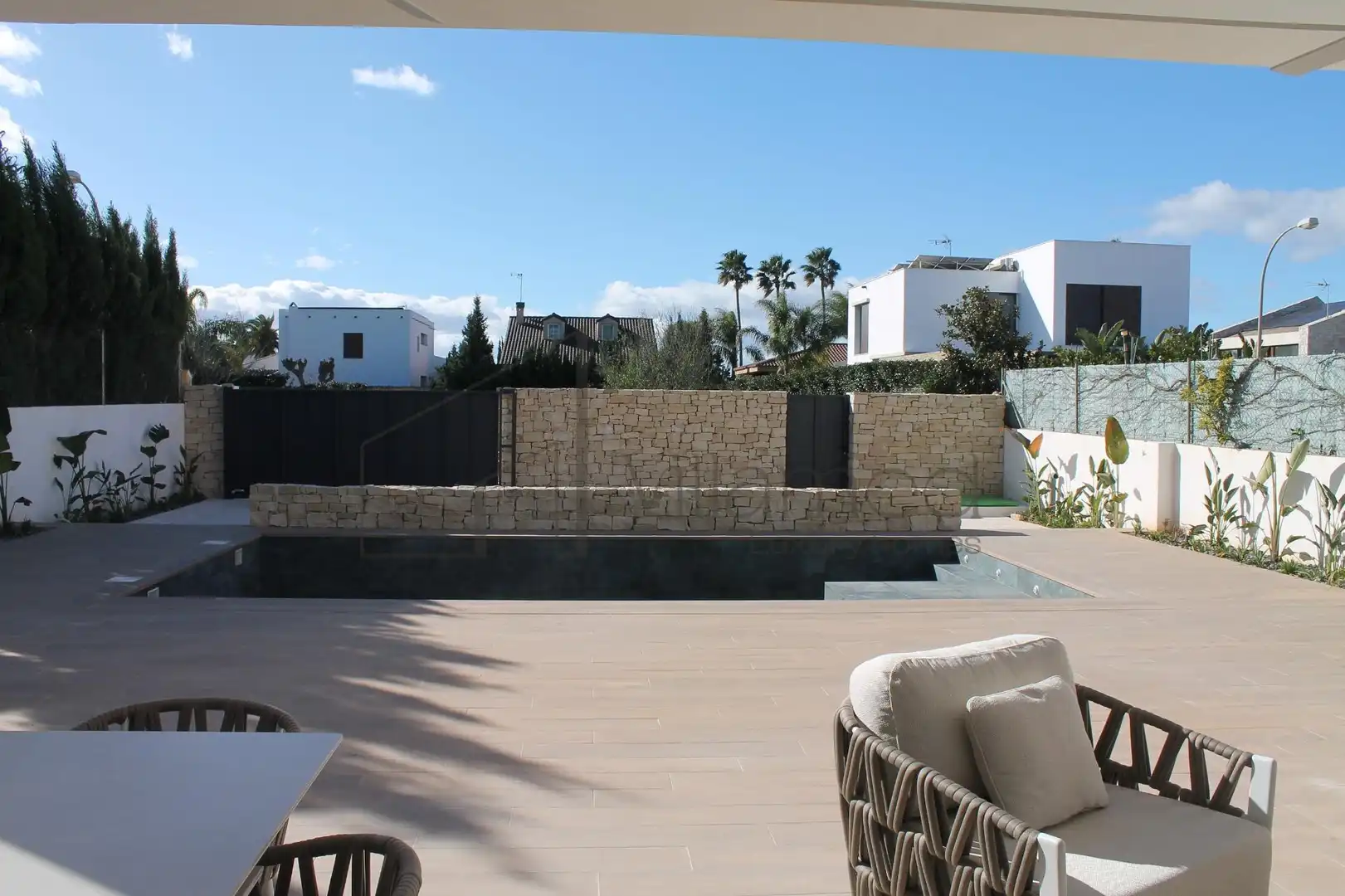 Terrassa de Casa o xalet de lloguer en L'Eliana amb Aire condicionat, Jardí privat i Terrassa