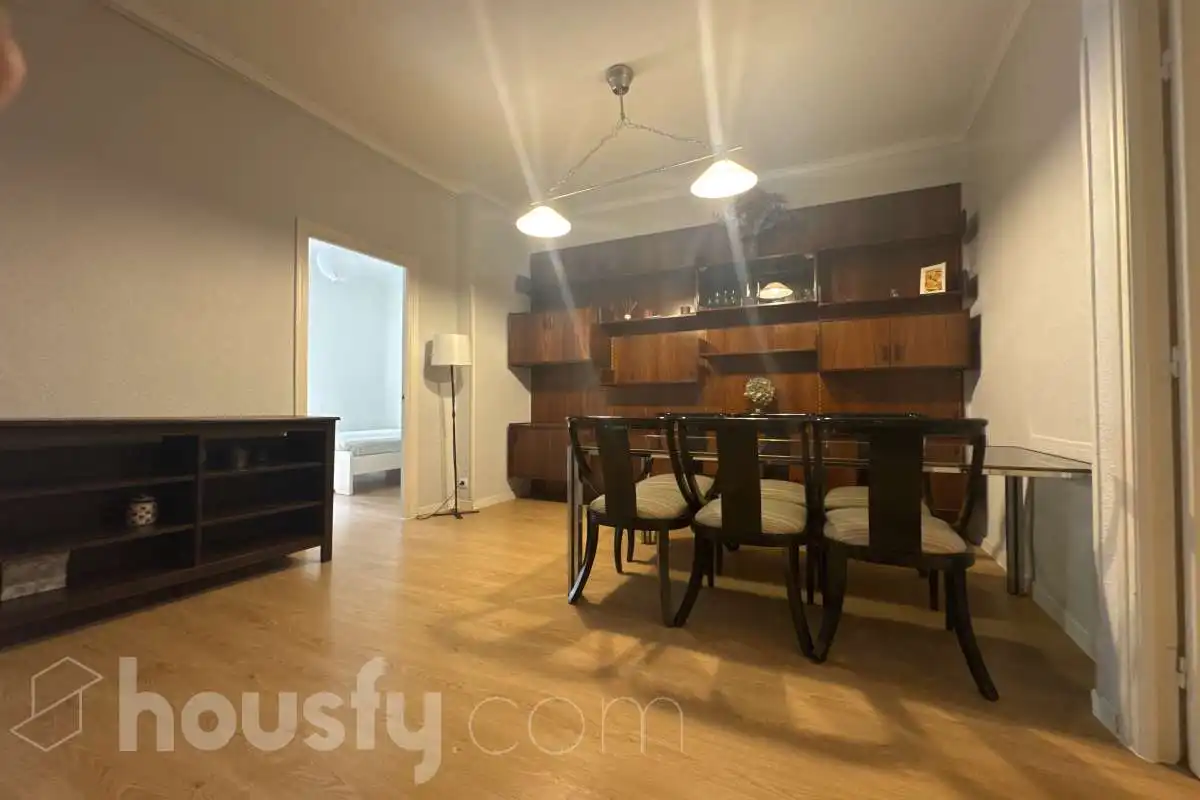 Sala d'estar de Pis de lloguer en Madrid amb Aire condicionat, Calefacció i Parquet