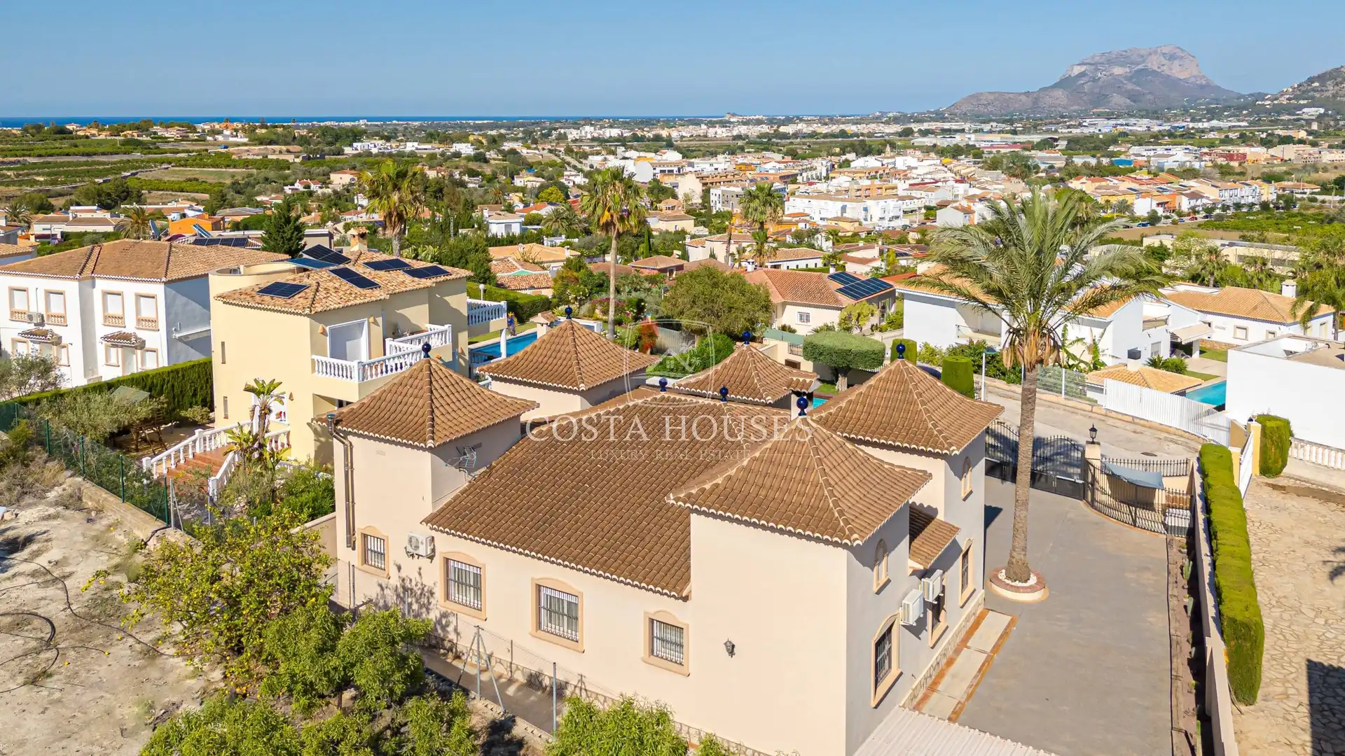 Exterior view of Houses for sale in Beniarbeig  with Air Conditioner, Heating and Private garden