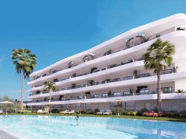 Appartement compact avec piscine à vendre à La Nucia Pueblo