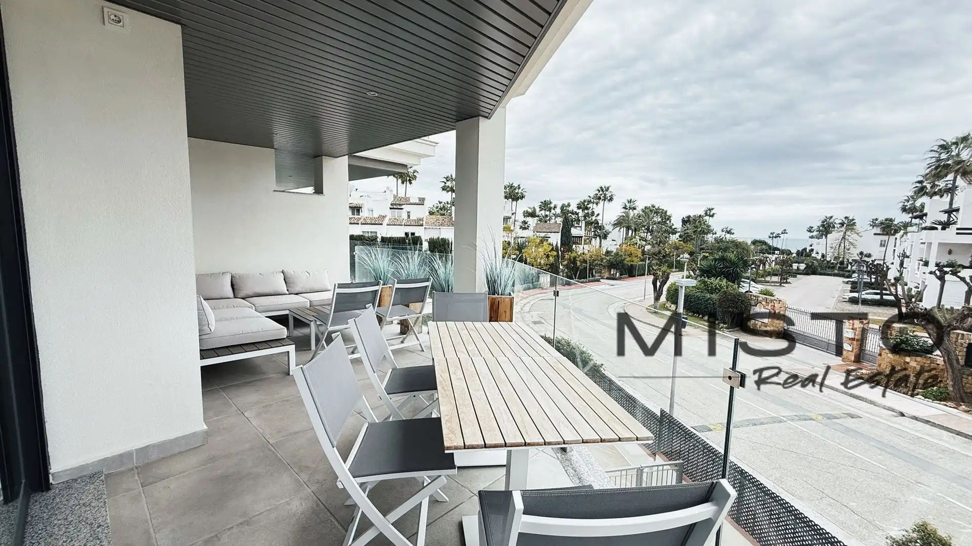 Terrasse von Wohnung zur Miete in Benamara - Atalaya