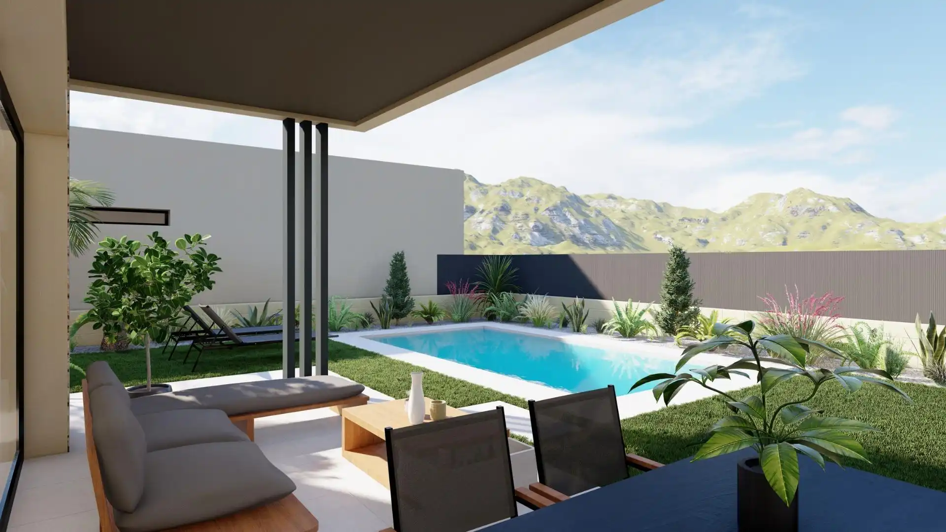Chalet con piscina en venta en Campo de Murcia, imagen 5