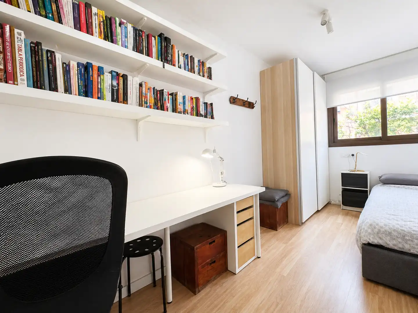Bedroom of Detached homes for sale in Castellar del Vallès  with Air Conditioner, Heating and Parquet flooring