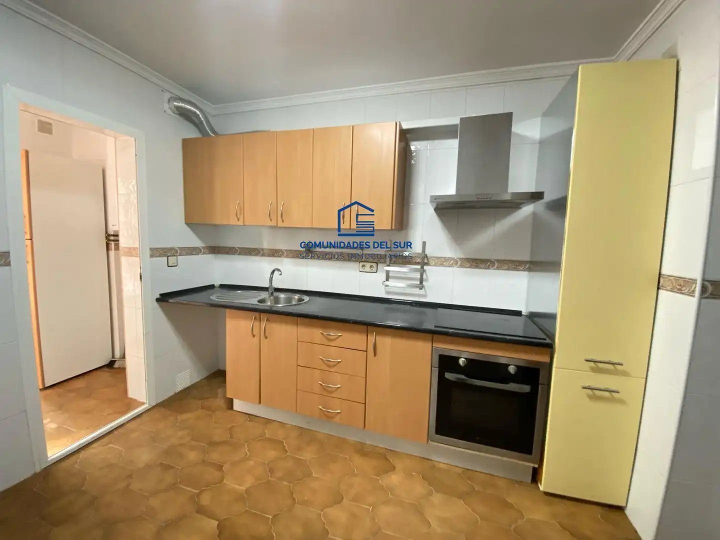 Cocina de Piso de alquiler en Cádiz con Terraza