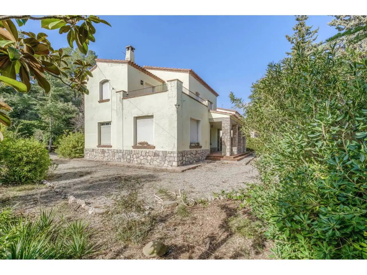 Exterior view of Houses for sale in Matadepera  with Private garden and Swimming Pool