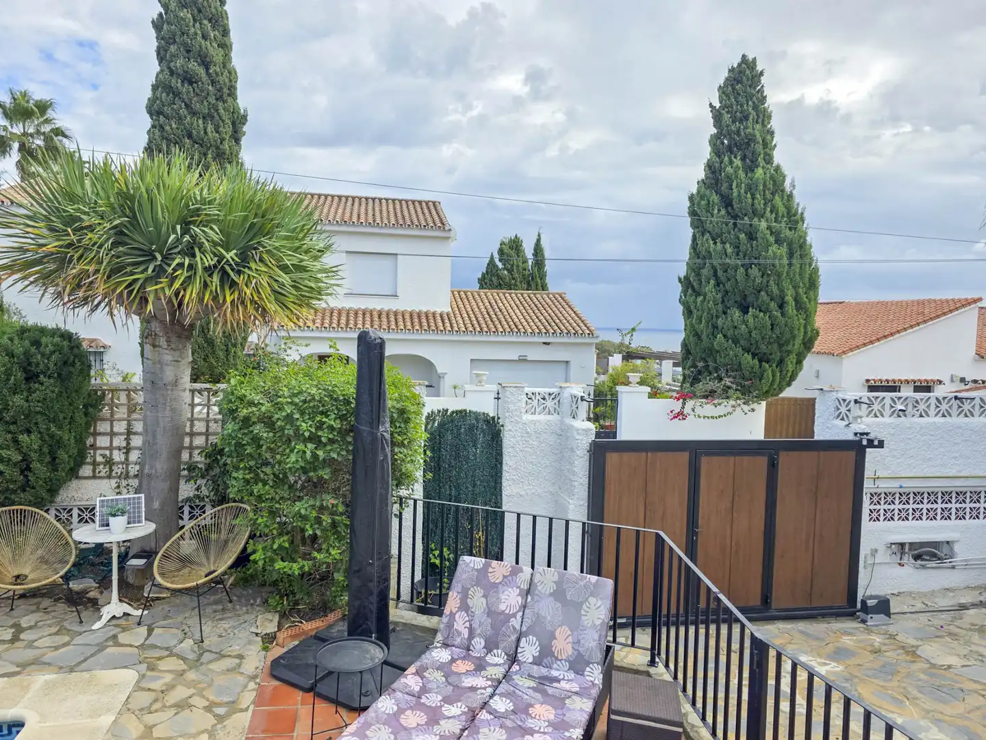 Exterior view of Houses for sale in Manilva  with Air Conditioner, Private garden and Terrace