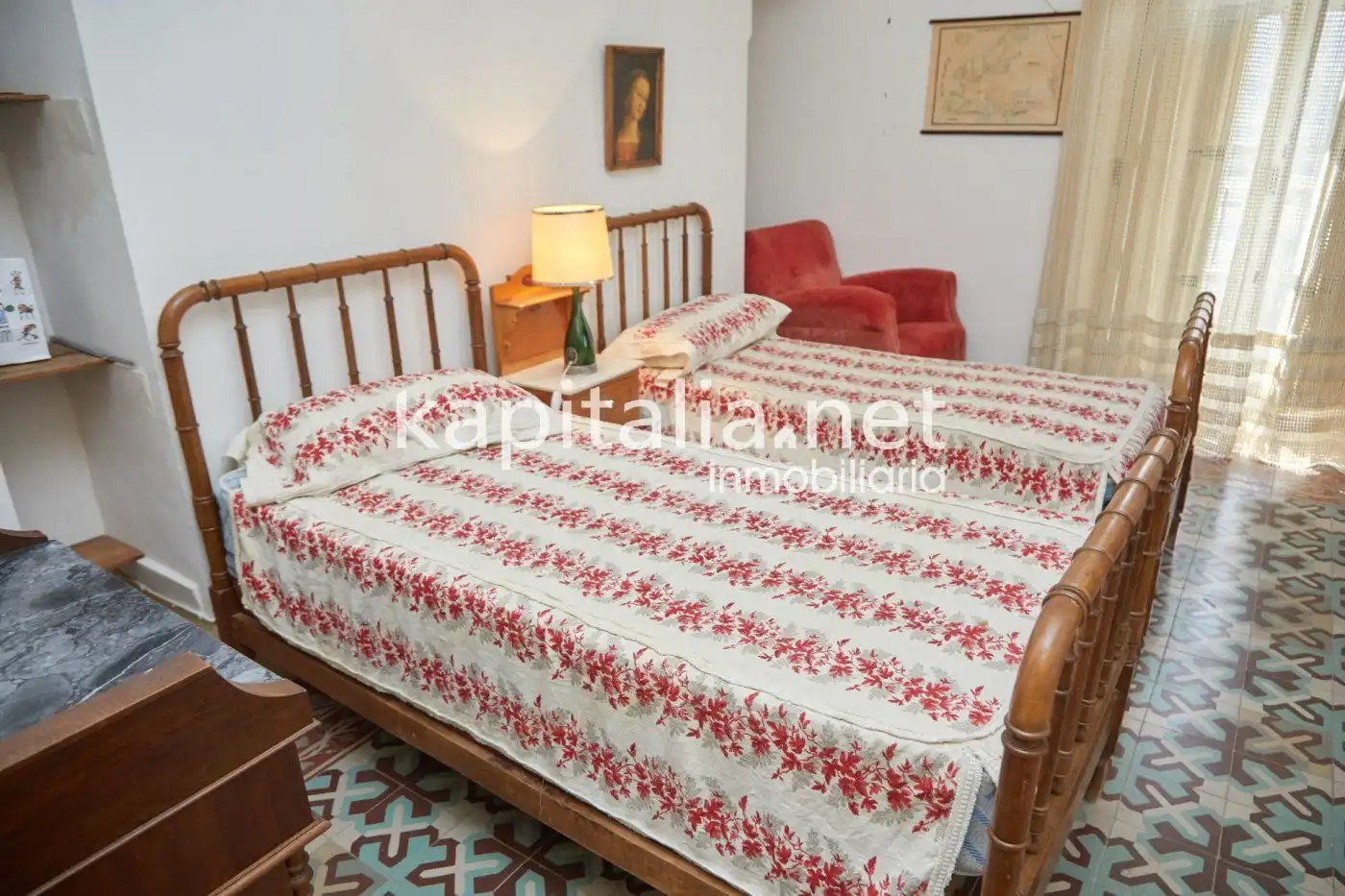 Schlafzimmer von Country house zum Verkauf in Bocairent mit Privatgarten, Terrasse und Balkon