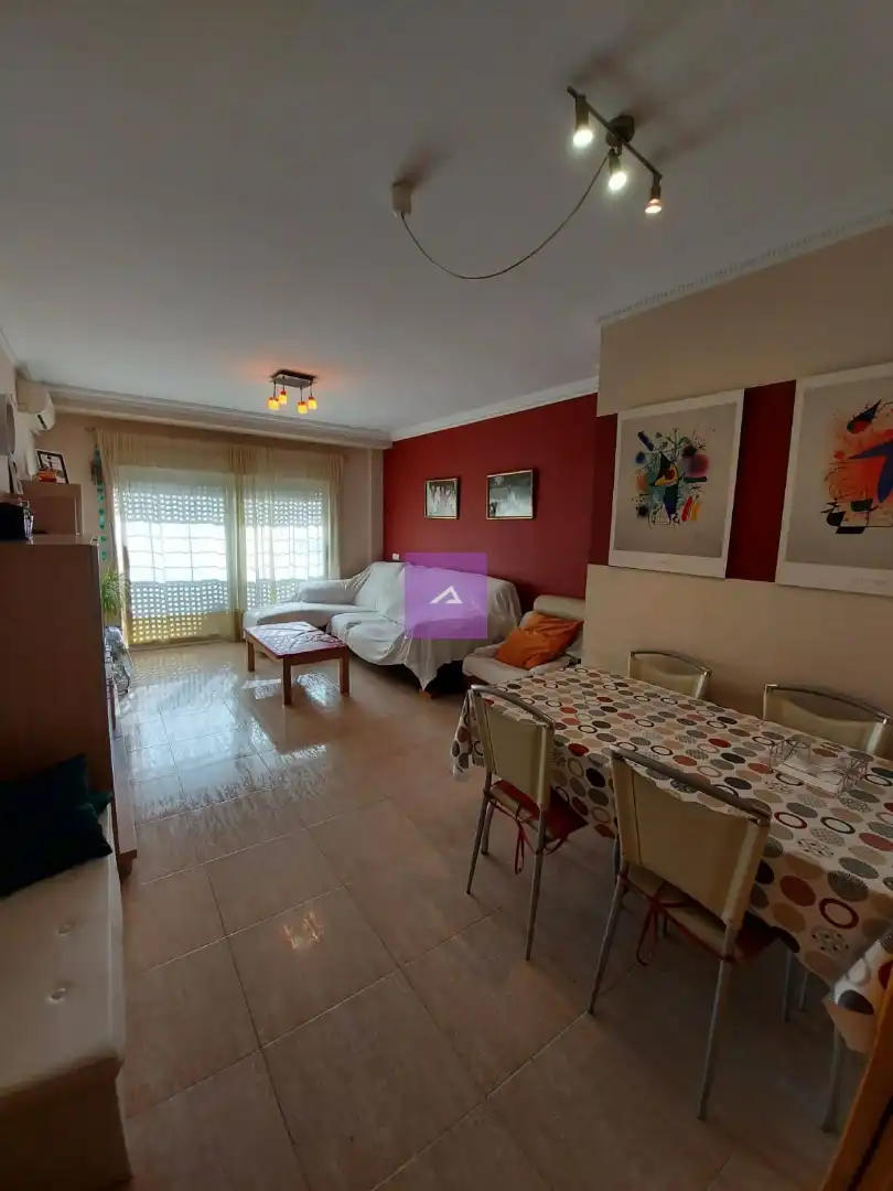Living room of Flat for sale in L'Alcúdia  with Terrace and Storage room