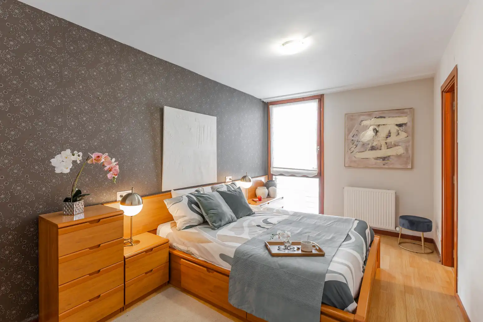 Bedroom of Flat for sale in Berriozar  with Heating and Parquet flooring