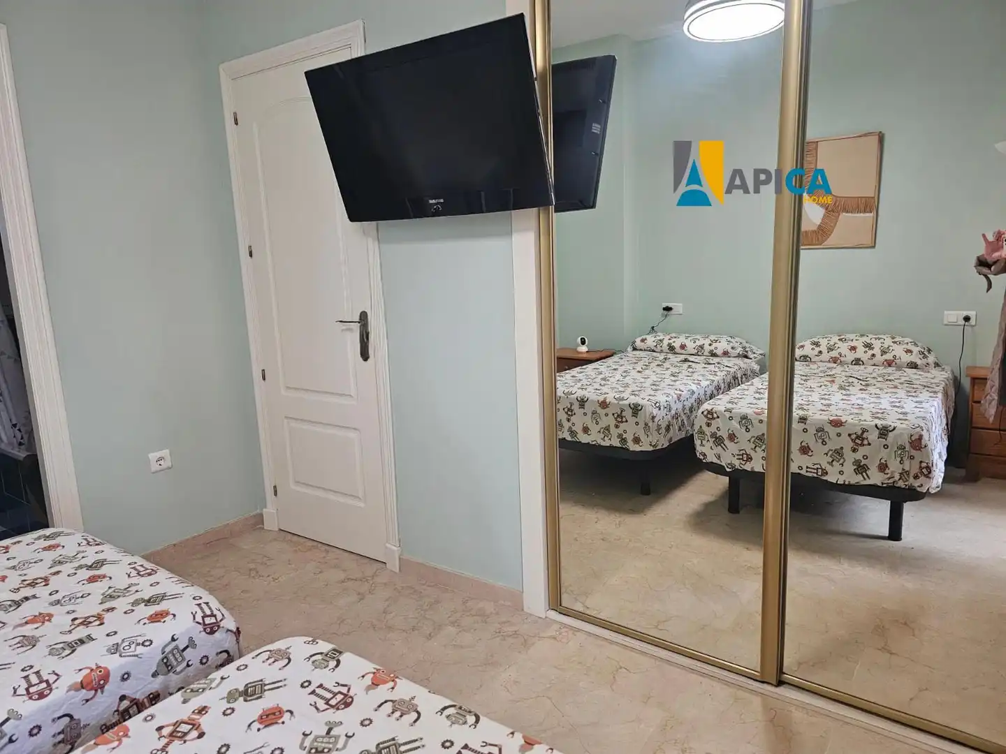 Bedroom of Flat for sale in Manilva  with Air Conditioner, Swimming Pool and Furnished