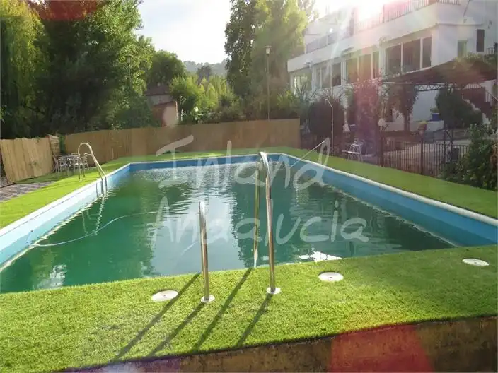 Swimming pool of Country homes for sale in Villanueva del Arzobispo  with Air Conditioner, Storage room and Swimming Pool