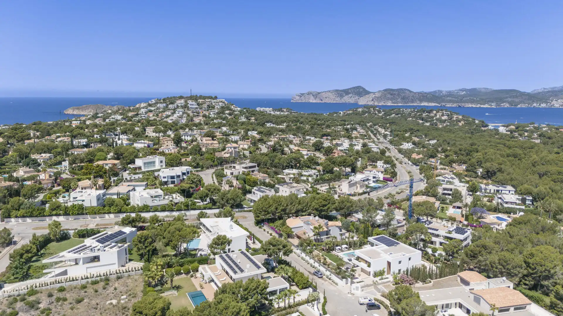 Exterior view of Houses for sale in Calvià  with Air Conditioner, Heating and Parquet flooring