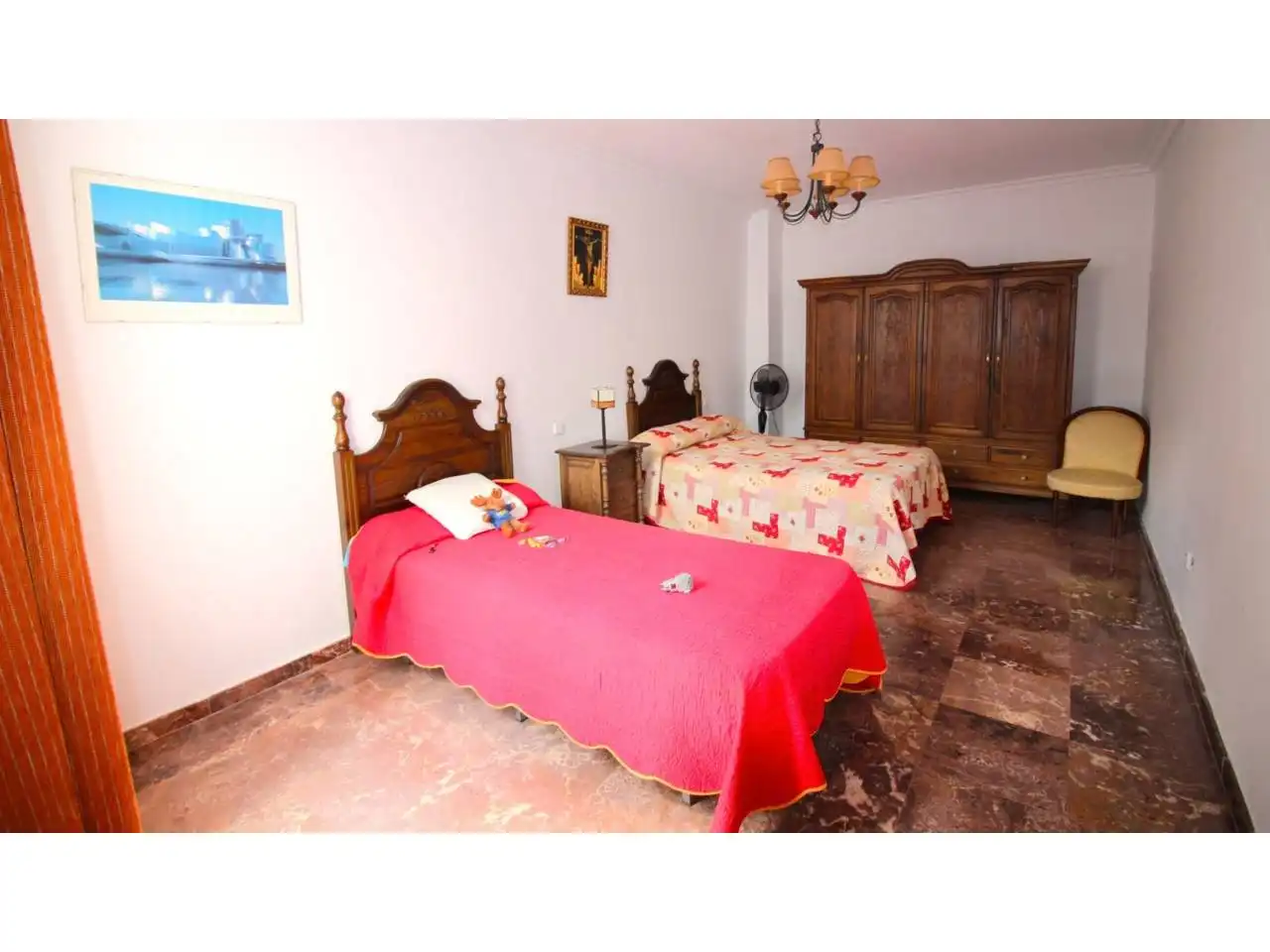 Bedroom of Houses for sale in Sevilla  with Air Conditioner, Heating and Terrace