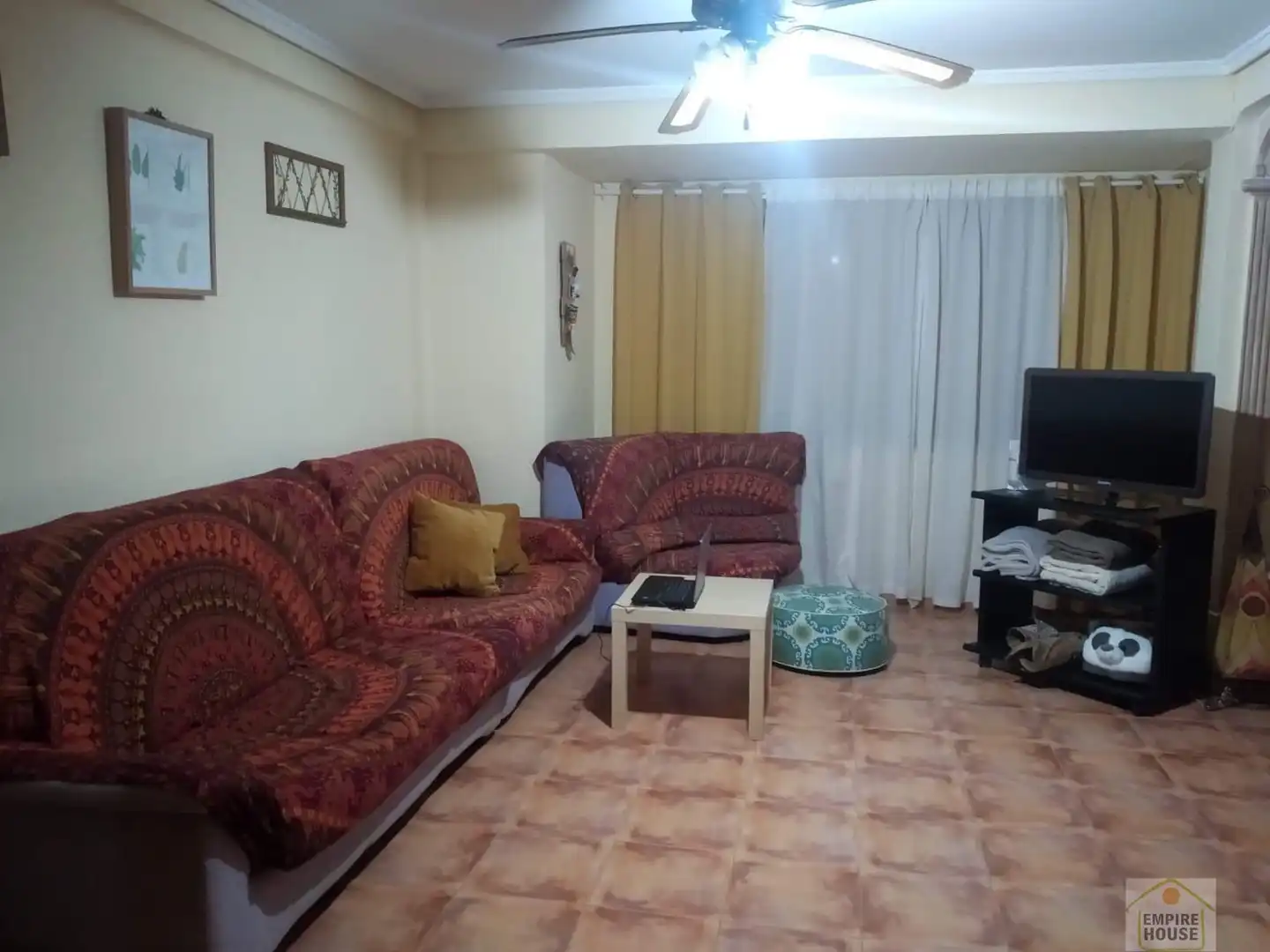Sala de estar de Piso en venta en Sagunto / Sagunt con Amueblado