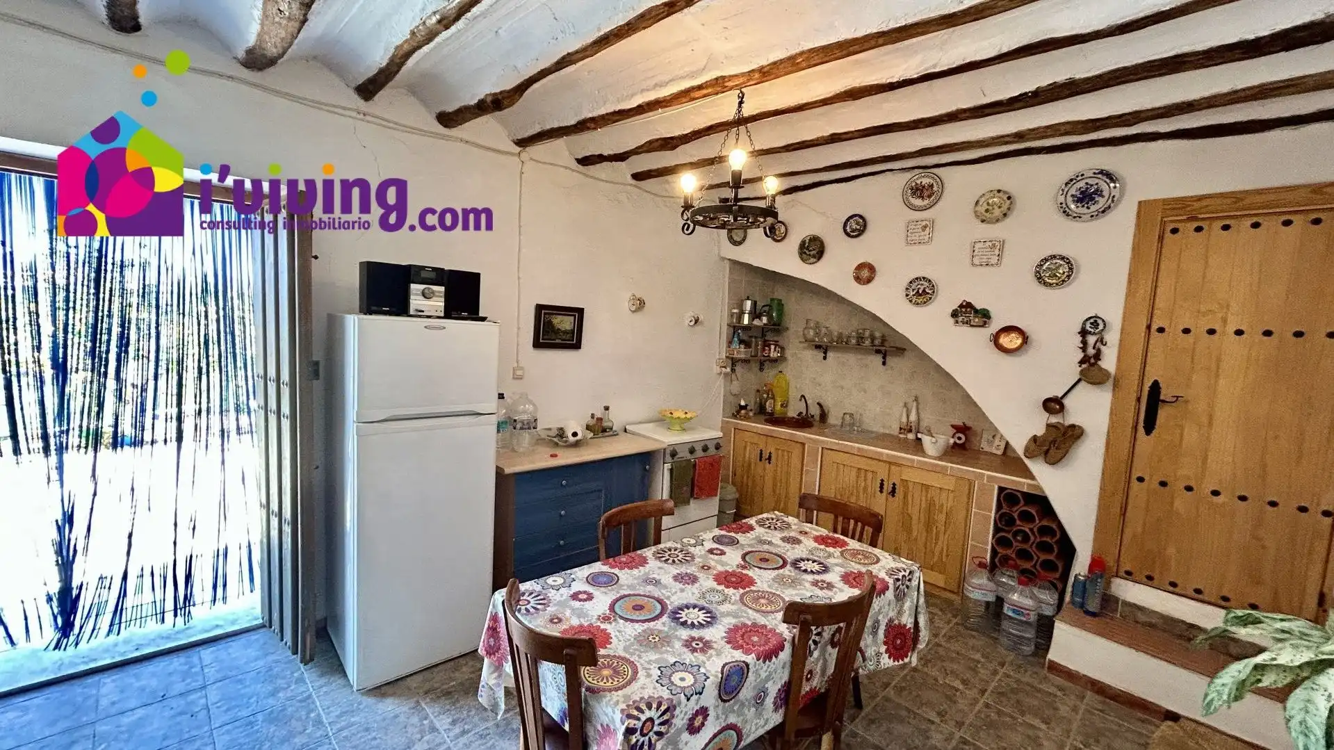 Cocina de Finca rústica de alquiler en Cantoria