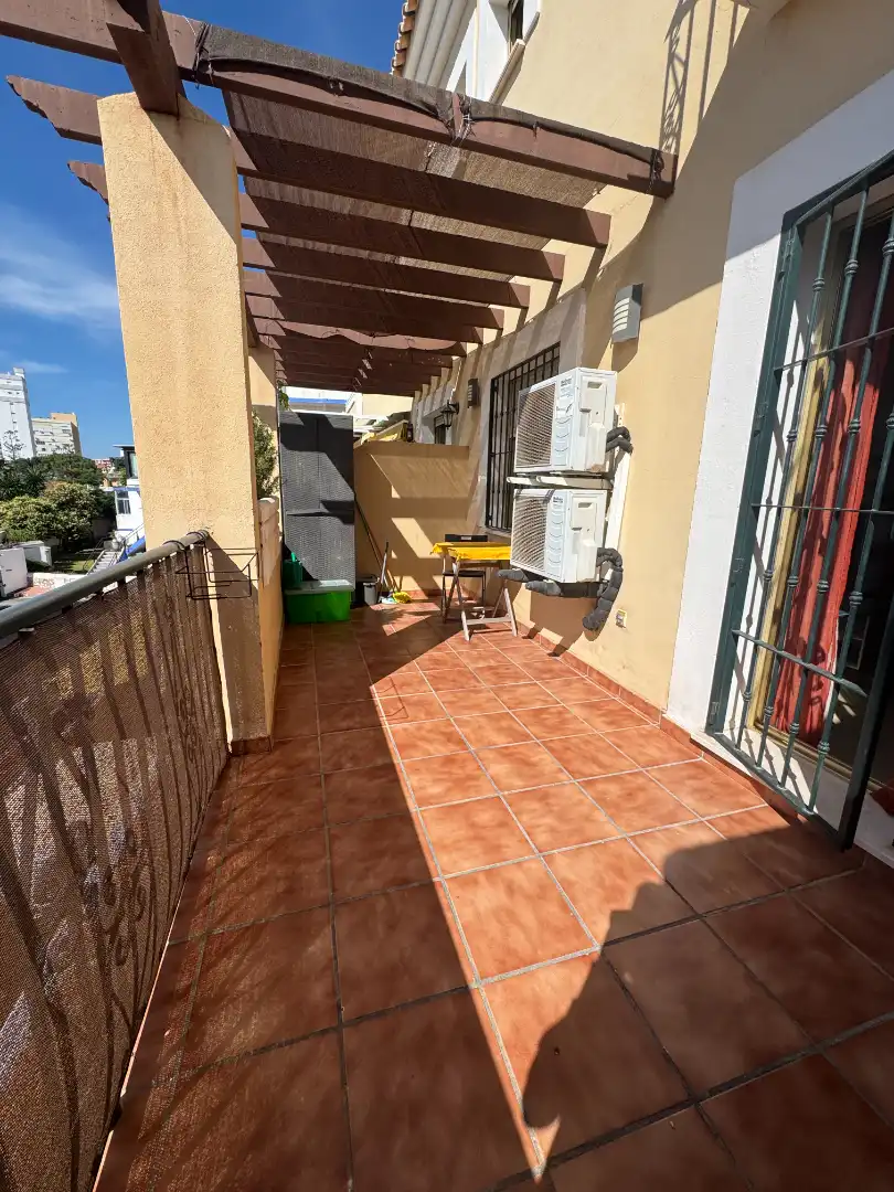 Terraza de Piso de alquiler en Benalmádena con Aire acondicionado, Calefacción y Terraza