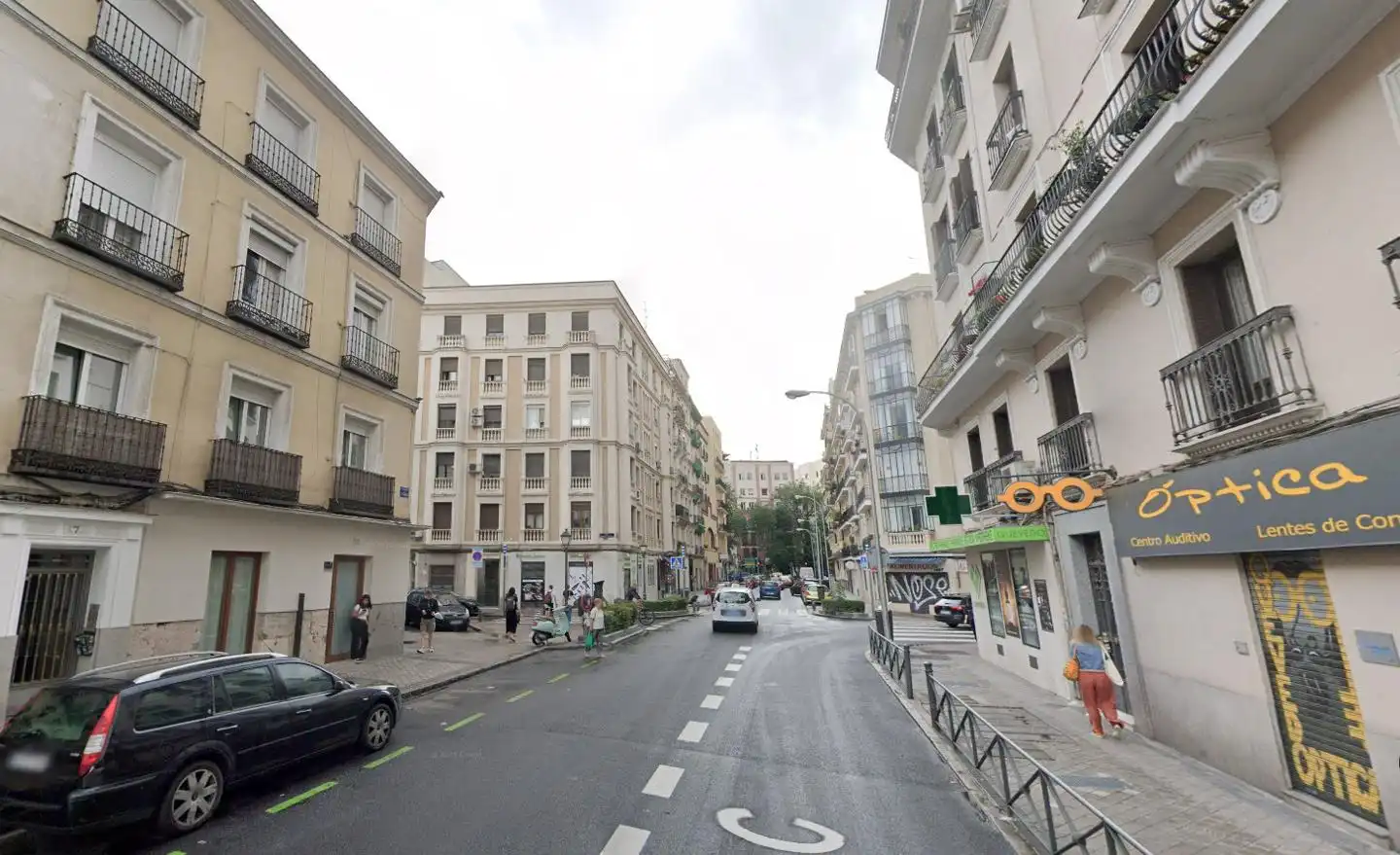 Vista exterior de Planta baixa de lloguer en Chamberí