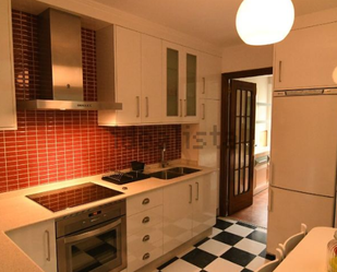 Kitchen of Flat to rent in Santiago de Compostela   with Furnished