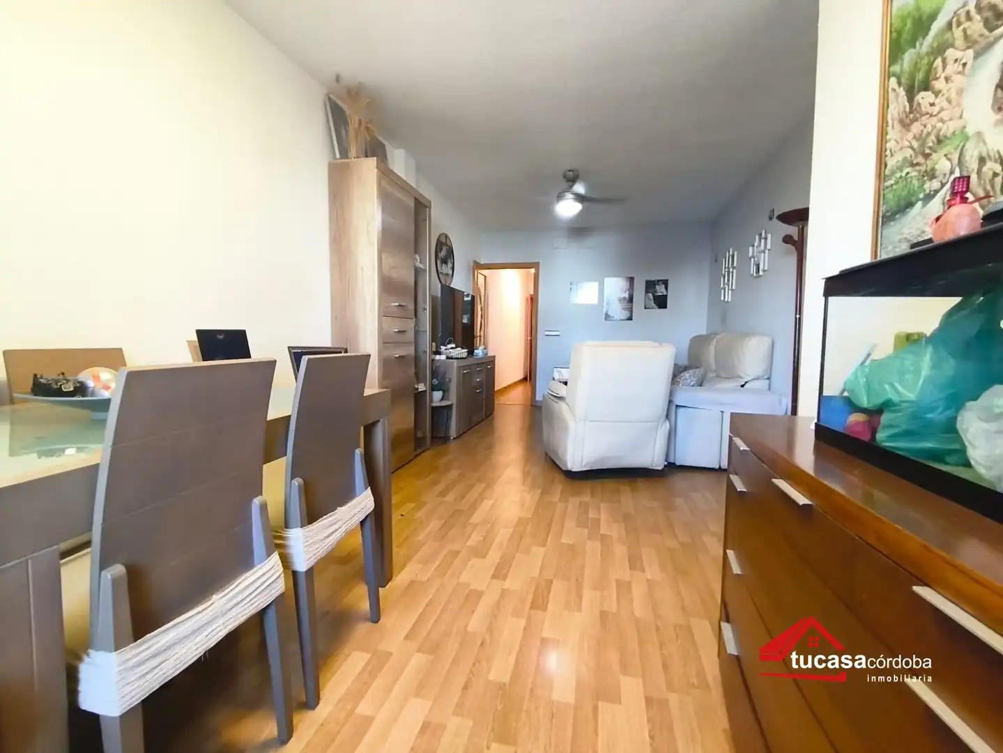Sala de estar de Piso en venta en Córdoba con Aire acondicionado y Terraza