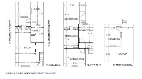 Foto 3 de Casa adosada en venta en Bartolome Sportono, San Ginés, Cartagena
