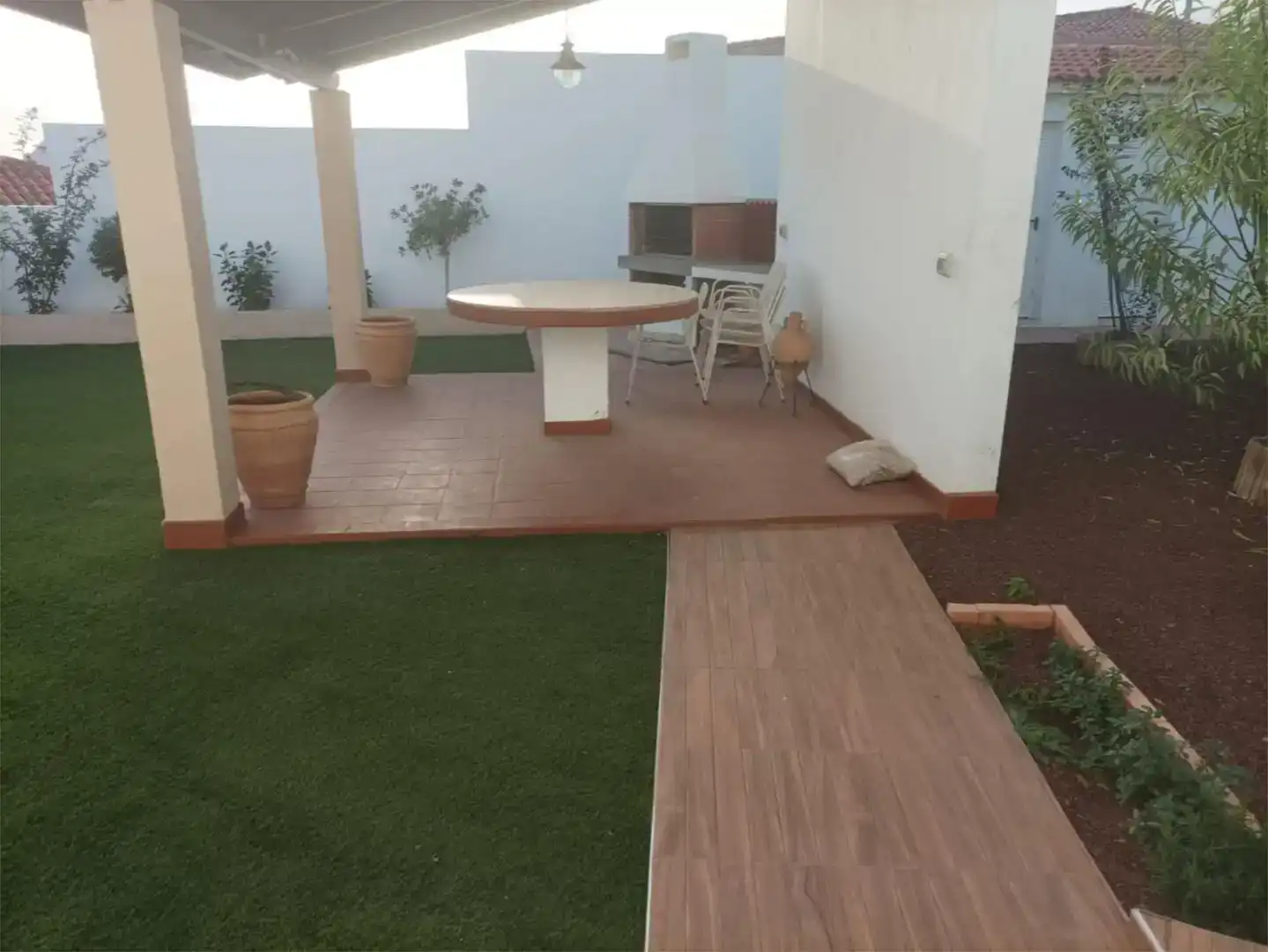 Terrassa de Casa o xalet de lloguer en El Rosario amb Piscina i Balcó