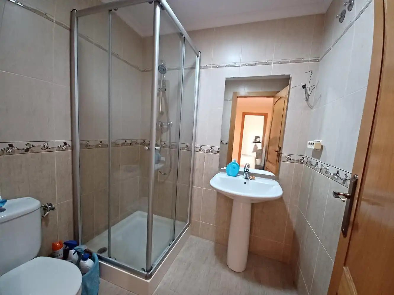 Badezimmer von Wohnung zum Verkauf in La Roda mit Heizung, Terrasse und Abstellraum