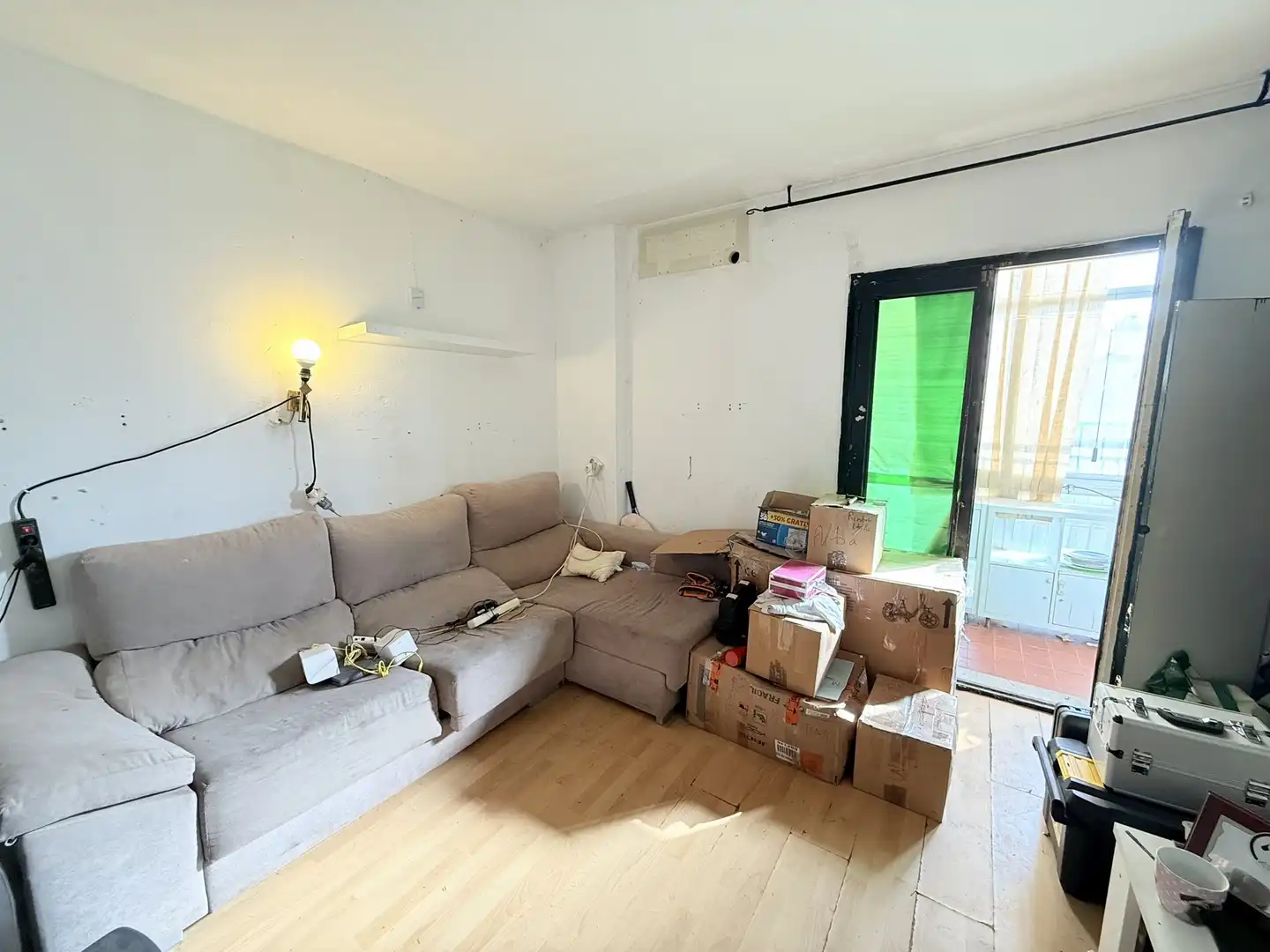 Sala d'estar de Pis en venda en  Palma de Mallorca amb Balcó