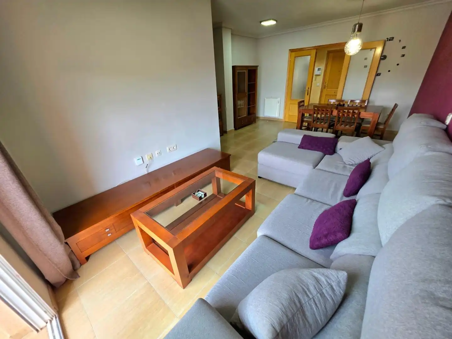 Wohnzimmer von Wohnung zum Verkauf in L'Alcora mit Möbliert