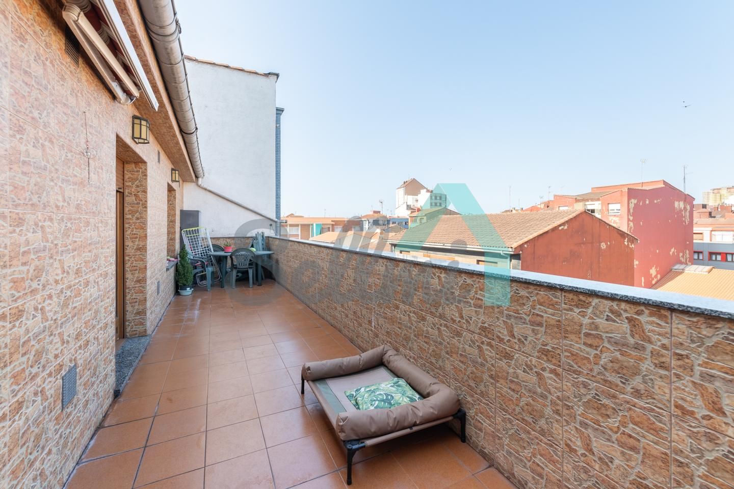 Terrace of Attic for sale in Gijón   with Heating, Terrace and Storage room