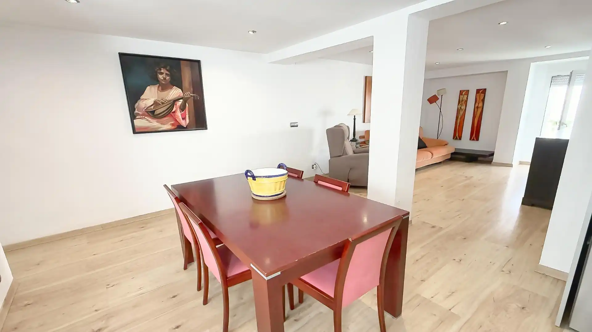 Dining room of Attic for sale in Benidorm  with Air Conditioner, Heating and Parquet flooring
