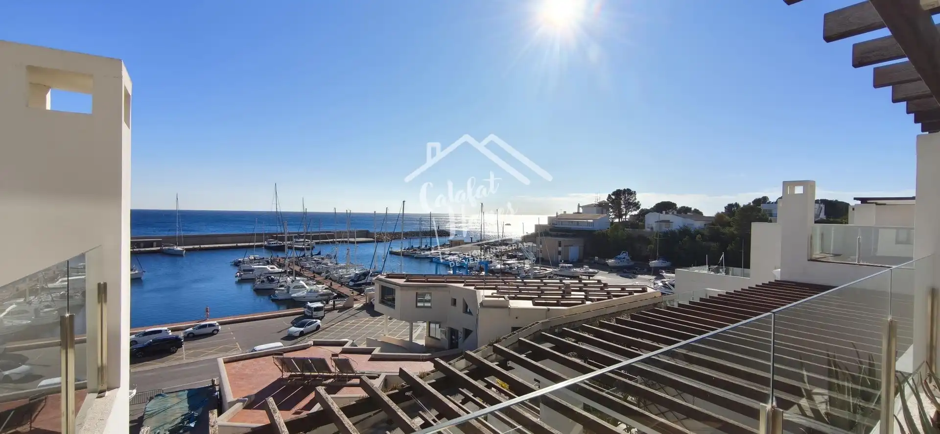 Außenansicht von Wohnung zum Verkauf in L'Ametlla de Mar  mit Klimaanlage, Terrasse und Waschmaschine