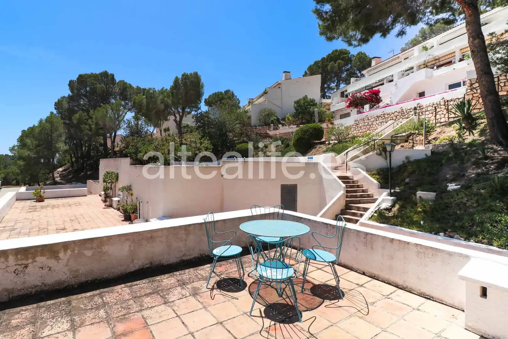 Terraza de Apartamento en venta en Altea con Aire acondicionado, Terraza y Piscina comunitaria
