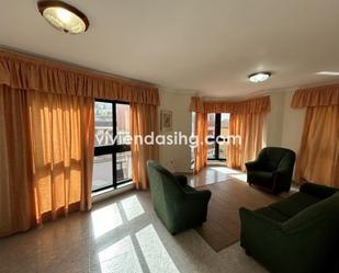 Living room of Flat to rent in Icod de los Vinos  with Furnished, Microwave and Balcony