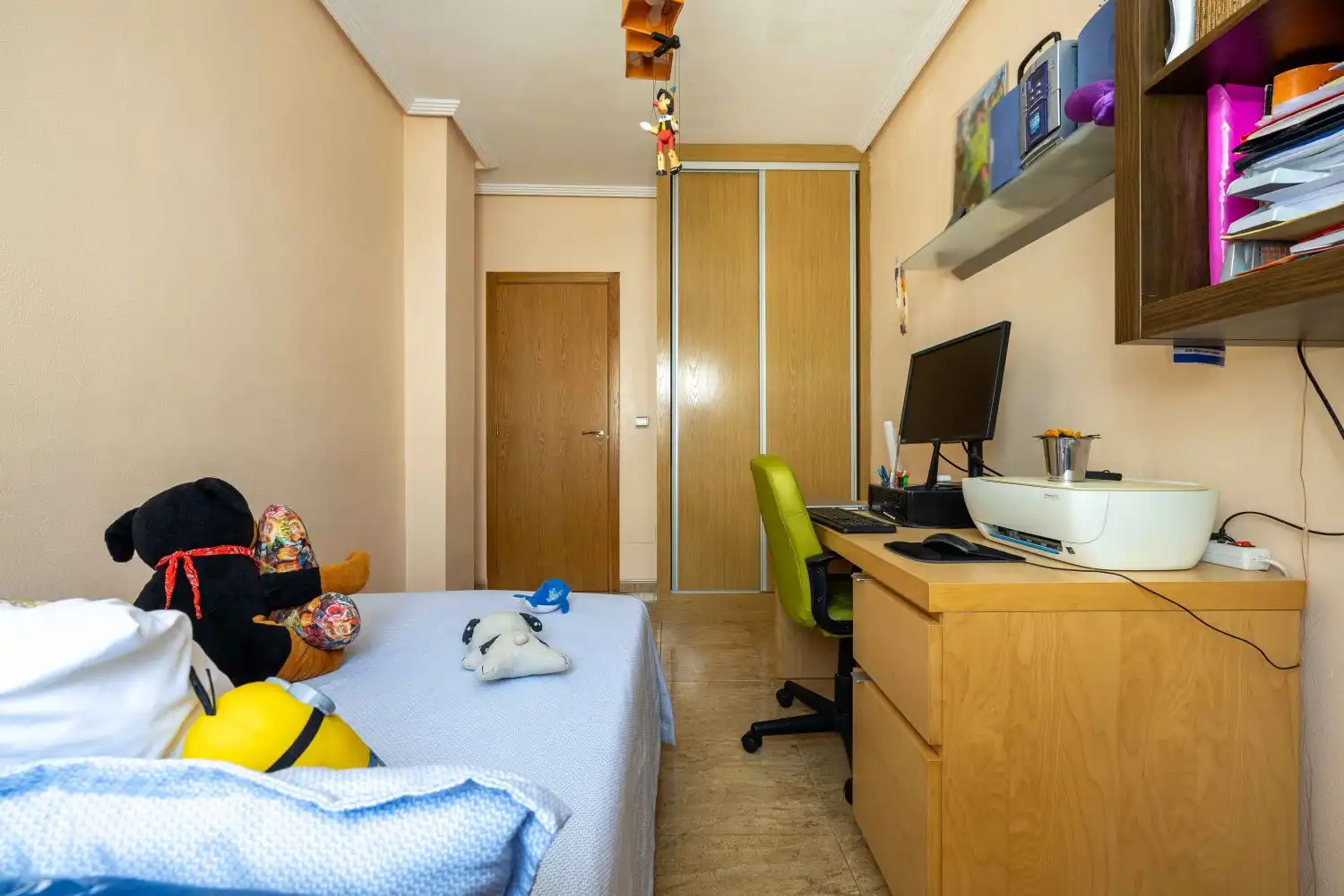 Schlafzimmer von Wohnung zum Verkauf in Las Torres de Cotillas mit Klimaanlage, Terrasse und Abstellraum