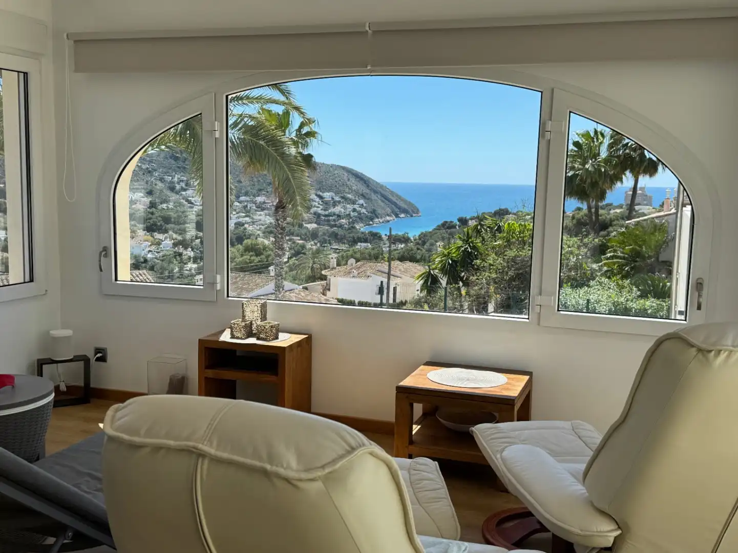 Bedroom of Houses for sale in Moraira  with Air Conditioner, Heating and Private garden
