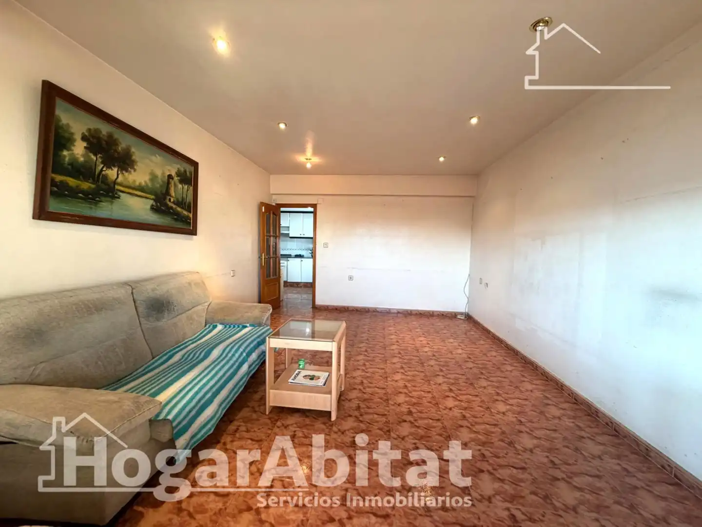 Sala de estar de Ático en venta en Sagunto / Sagunt con Aire acondicionado, Terraza y Alarma