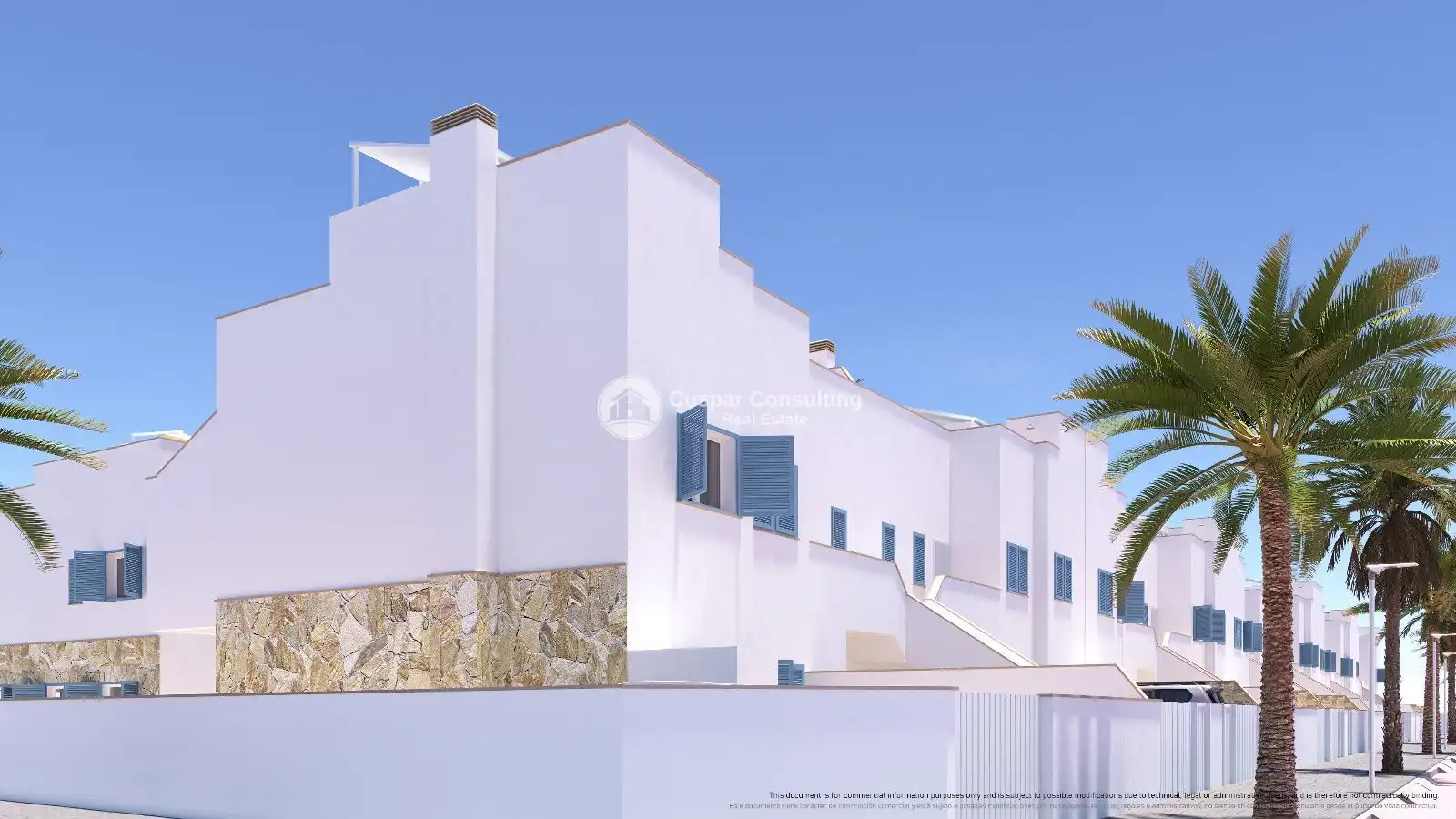 Vista exterior de Apartament en venda en Pilar de la Horadada amb Aire condicionat, Calefacció i Jardí privat