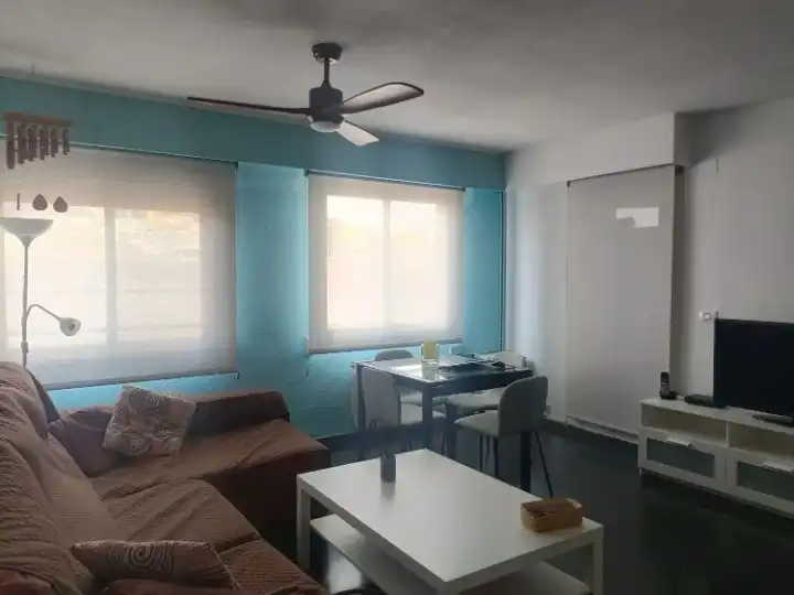 Sala d'estar de Àtic en venda en Valencia amb Aire condicionat, Calefacció i Terrassa
